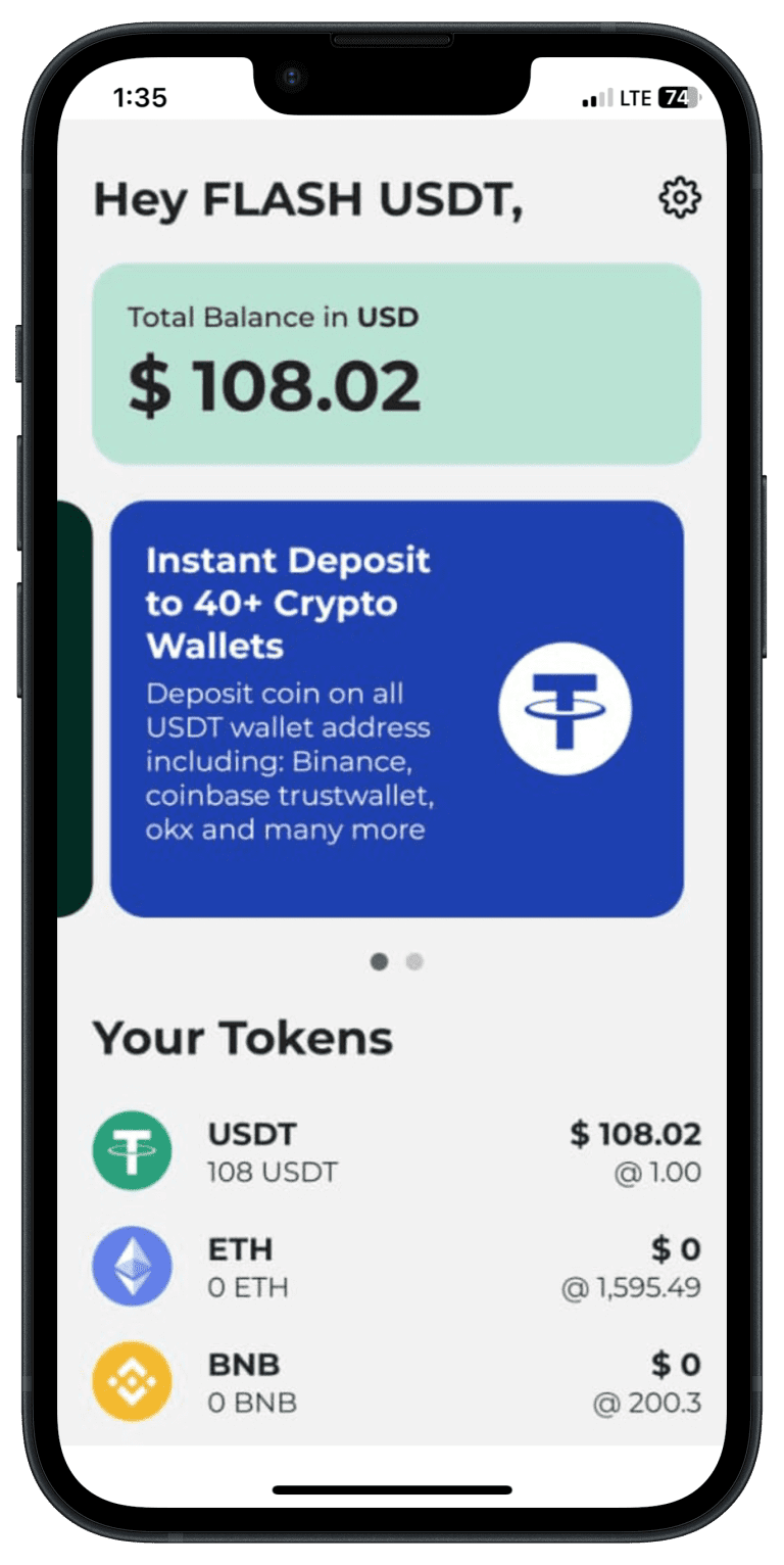 Fake USDT Sender Software Mobile